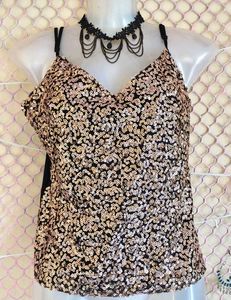 Size M/L 🎁Buy 2 Get 1 Free 🎁Sequin Cami Top