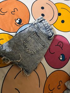 Blue Denim Hot Shorts