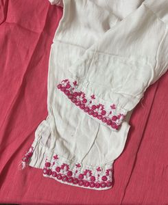 Elegant Pink Kurta Set