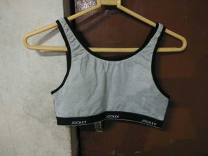 Jockey Grey Sports Bra