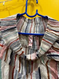 Striped Off-Shoulder Top