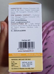 Mamaearth Ubtan Facial Kit