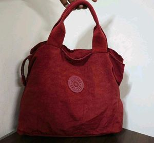 Kipling Red Tote Bag