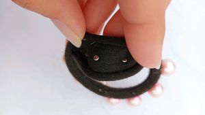 Beaded Rubber Band