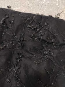 Embellished Sequin And Net Detail Corset Top