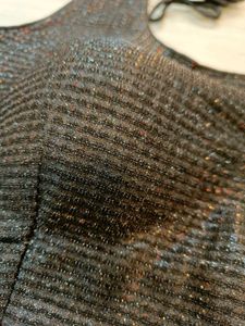 Black Shine Blouse