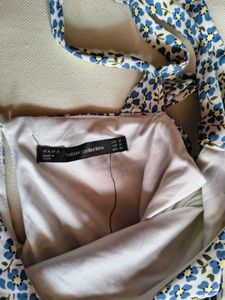ZARA Trafaluc Spring Time Floral Mini Slip Dress.