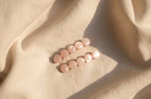 Pink Pearl Hair Clips (Set of 2) 🩷