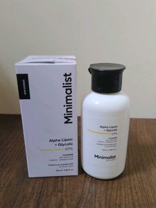 Minimalist Alpha Lipoic Cleanser