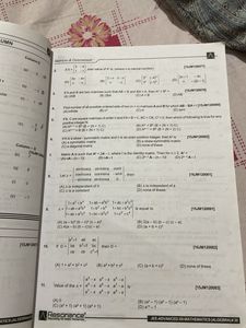 Resonance- Mathematics/Maths JEE (Main + Advanced)