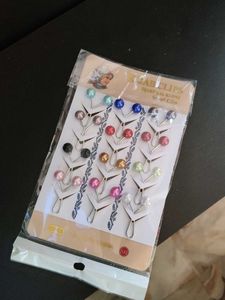 Hijab Scarf Clips Pack Of 12