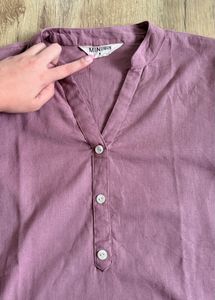 Mauve Kurti Top