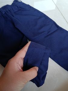 Kids Navy Blue School Pant