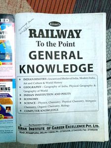 Railway (General Knowledge &amp; Science)