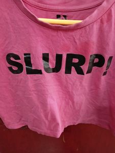 Casual Printed Women Pink Top