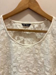 Beautiful Imported Lace Crop Top