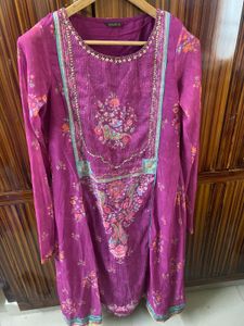 Elegant Purple Kurta