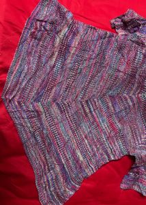 Colorful Knit Top