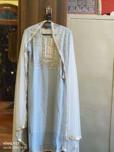 Handwork Kurta Palazzo Set