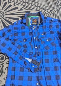 Blue Casual Shirt