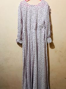 Polka Dot Maxi Dress