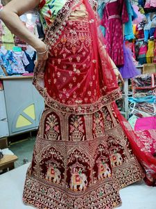 Heavy Bridal Lengha Brand New
