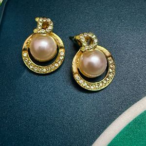Combo 5 pair of gold plated earings