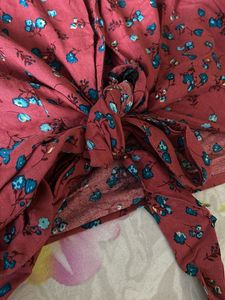 Wrap On Cute Floral Top