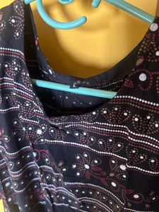 Black Polka Dot Kurthi