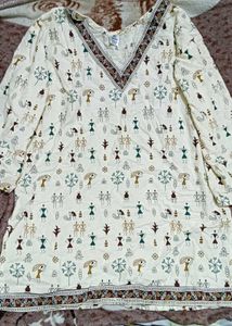 Ethnic Print Kurta