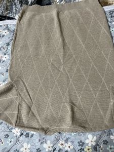 Patterned Knit Skirt