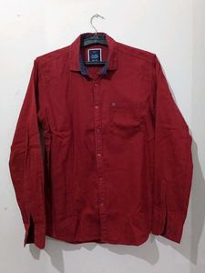 Maroon Casual Shirt