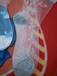 Cute Sheer Ankle Socks