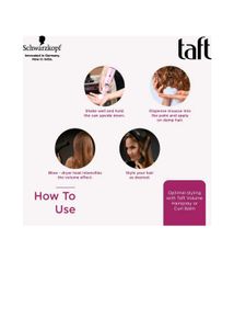 Hair Mousse For Volume And Hold