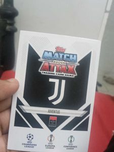 Juventus Match Attax Card