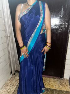 Crepe Saree with blouse