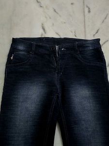 Dark Blue Denim Jeans