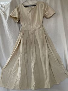 Flared Long Dress