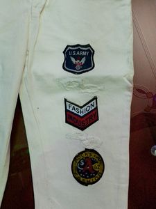 It Is Totally New But It&#39;s Tag Missing....White Jeans 👖 For Mens