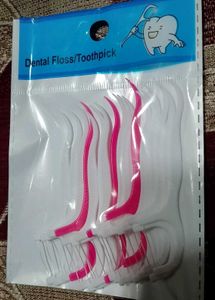 Dental Floss/Toothpick Combo Pack
