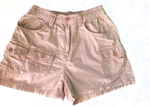 MAX URB_N Pink Beachy Casual Shorts