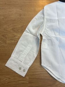 Boys White Graphic Shirt