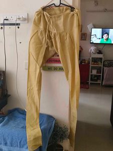 Khaki Harem Pants With Black Top