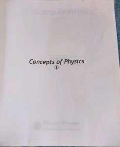 Concepts Of Physics By HC Verma 2020 Edition