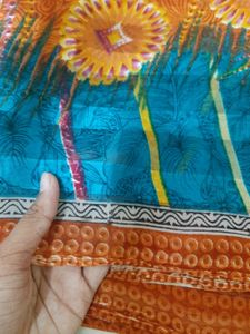 85)New Multi Colour Beautiful Saree