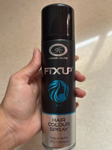 Fashion Colour Fixup Blue Hair Spray