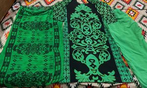 June Sale🔥  Cotton Suit W Dupatta