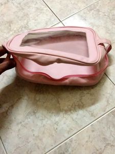 Pink Travel Pouch