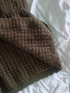 Dark Olive Colour Handmade Sweater ✨