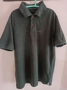 OCTAVE Original Men Grey Polo T Shirt